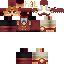 Black skin: raw texture render