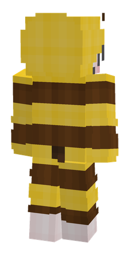 Brown skin: body, back render