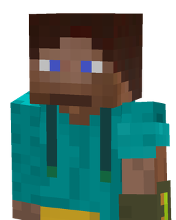 Blue skin: bust render