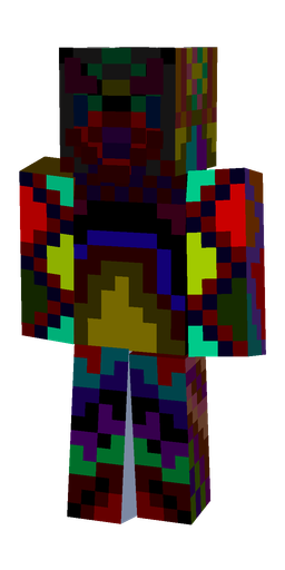 Black skin: body, front render