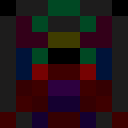 Black skin: face render