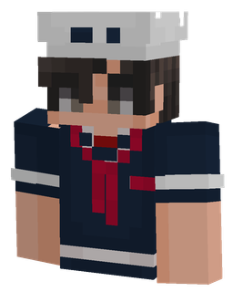 Blue skin: bust render