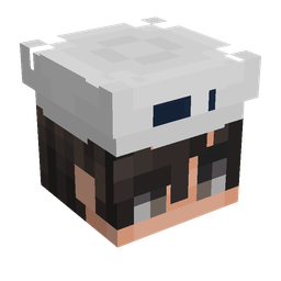 Blue skin: head render