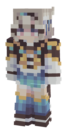 Black skin: body, front render