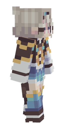 Black skin: body, right side render
