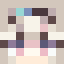 Black skin: face render