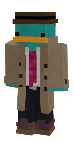 Black skin: body, front render