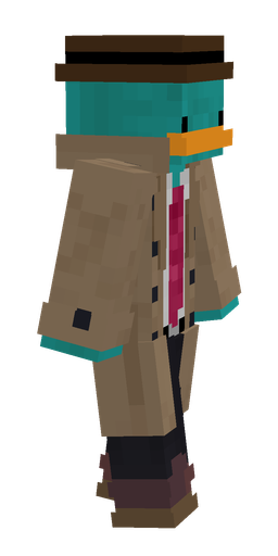 Black skin: body, right side render