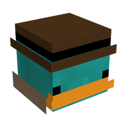 Black skin: head render