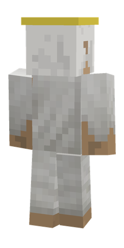 Classic skin: body, back render