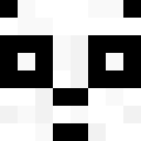 Black skin: face render