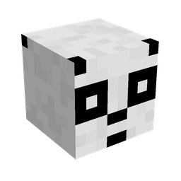 Black skin: head render