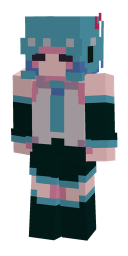 Black skin: body, front render