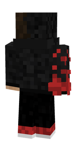 Black skin: body, back render