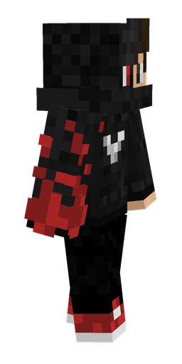 Black skin: body, right side render