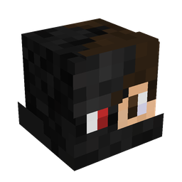 Black skin: head render