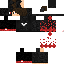 Black skin: raw texture render