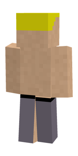 Classic skin: body, back render