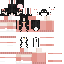 Black skin: raw texture render
