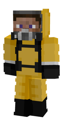 Black skin: body, front render