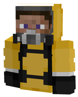 Black skin: bust render