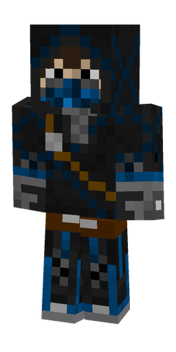Black skin: body, front render