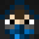 Black skin: face render
