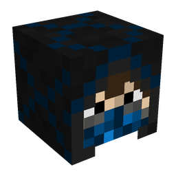 Black skin: head render