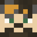 Black skin: face render