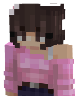 Pink skin: bust render