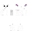 Classic skin: raw texture render