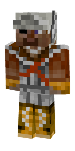 Brown skin: body, front render