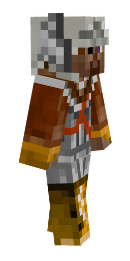 Brown skin: body, right side render