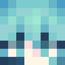 Blue skin: face render