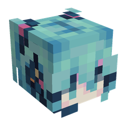 Blue skin: head render