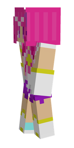 Orange skin: body, left side render