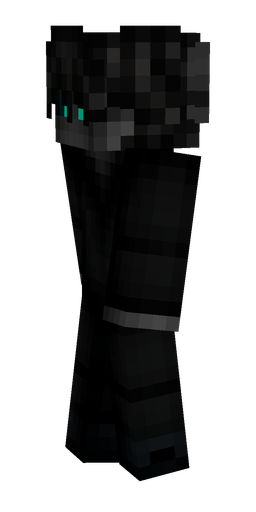 Black skin: body, left side render