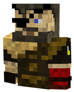 Black skin: bust render