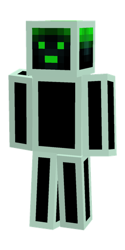 Black skin: body, front render