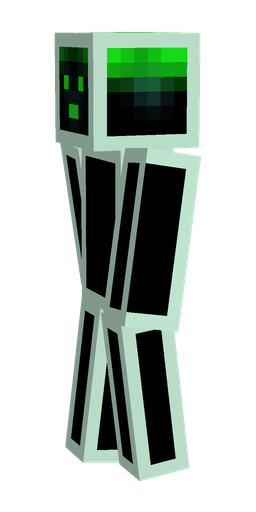 Black skin: body, left side render