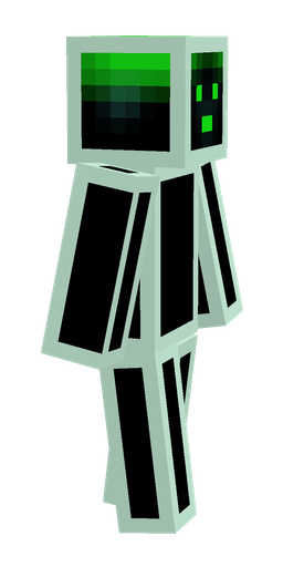 Black skin: body, right side render