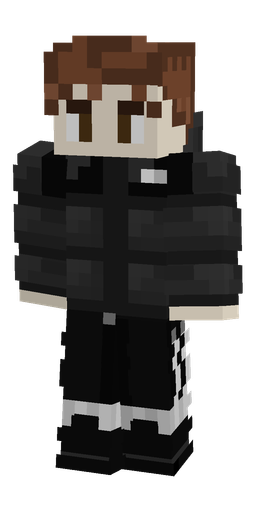 Black skin: body, front render