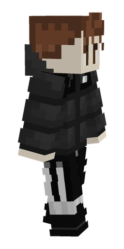 Black skin: body, right side render