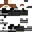 Black skin: raw texture render