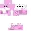 Classic skin: raw texture render