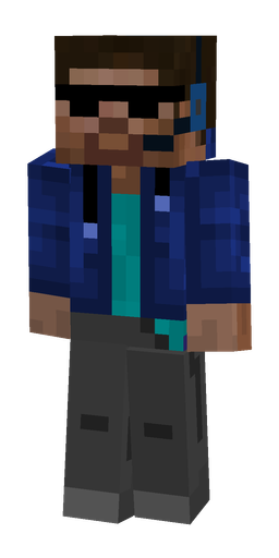 Black skin: body, front render