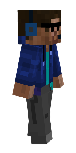 Black skin: body, right side render