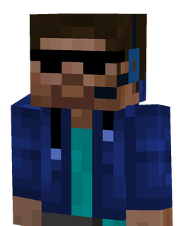 Black skin: bust render
