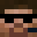 Black skin: face render