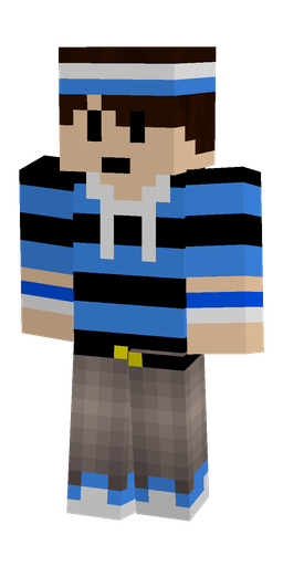 Black skin: body, front render